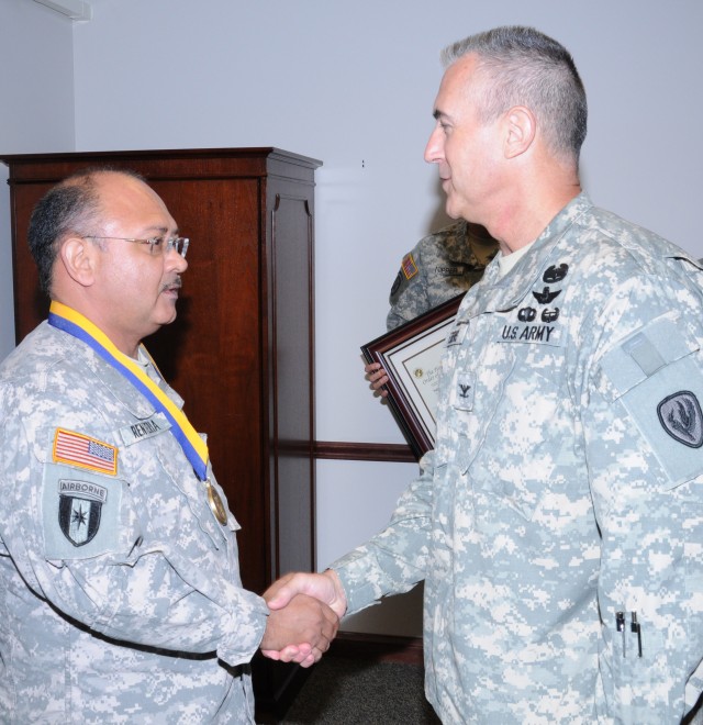 National Guardsman earns Order of St. Michael