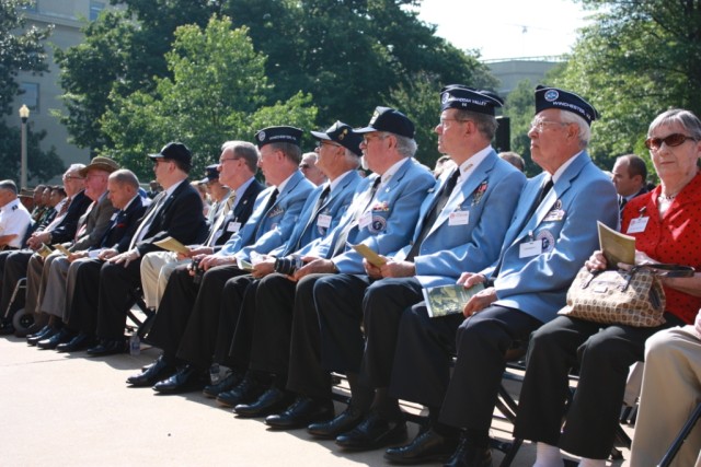 Pentagon Korean War ceremony