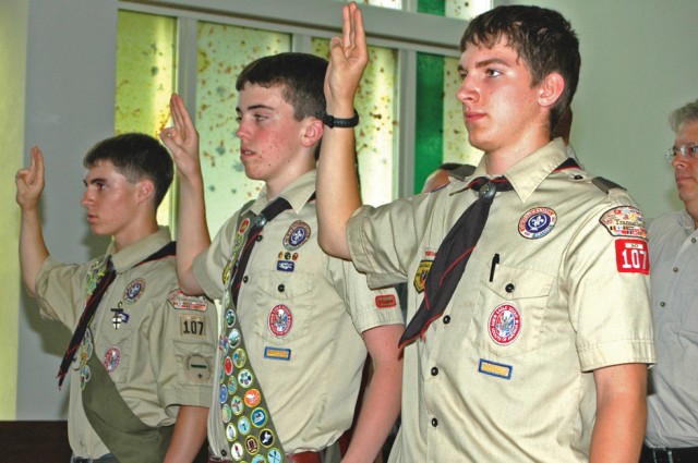 Eagle Scouts leave their marks on Germany