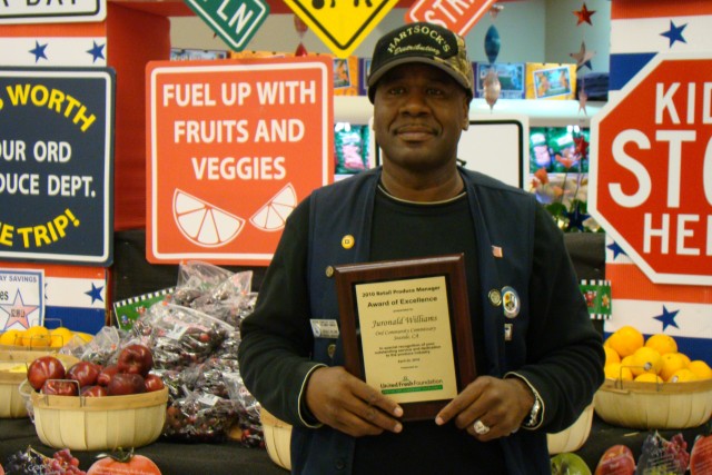 Commissary produce manager wins industry recognition