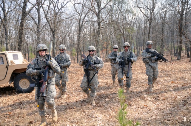 Mission rehearsal exercise final exam for deploying Soldiers at Fort McCoy 