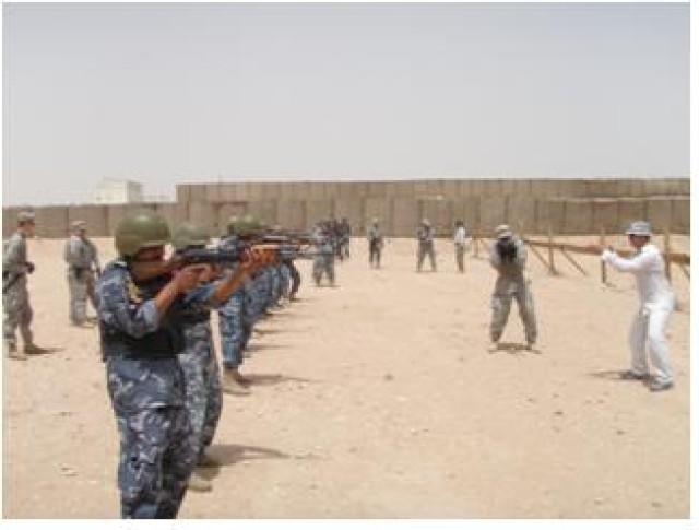 Iraqi Tactical Skills Unit conducts urban training