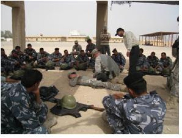 Iraqi Tactical Skills Unit conducts urban training