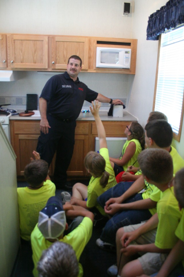 Camp teaches kids about safety