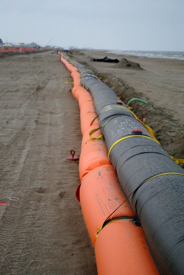 National Guard completes Grand Isle barrier wall