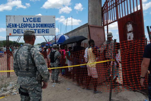 National Guard train in Haiti as part of U.S. Army South&#039;s New Horizon exercise