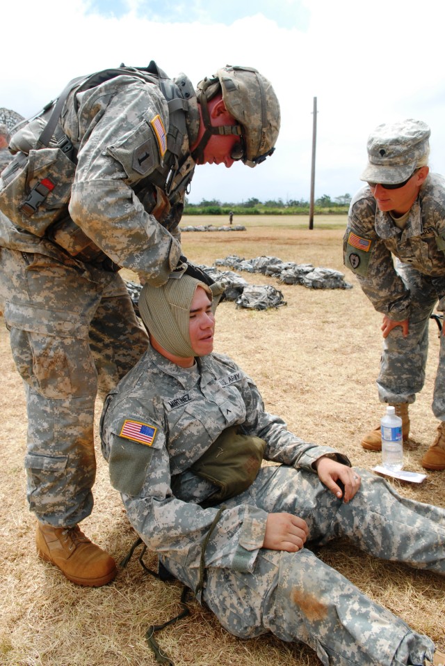 Bronco Soldiers complete Warrior Tasks