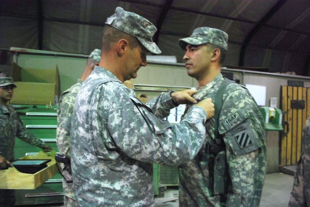 Aviators receive Combat Action Badge