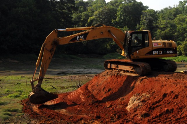 Parcours Lake renovations designed to improve fishing
