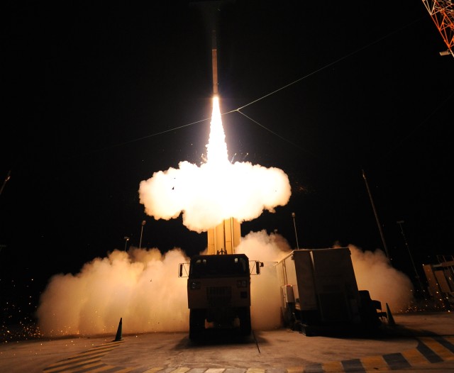 THAAD missile test