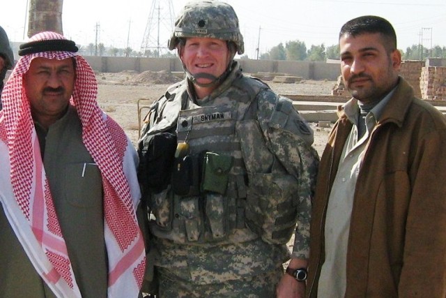 On the job in Iraq