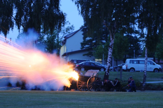 Ancient military ceremony marks 100 years of the Grafenwoehr Training Area