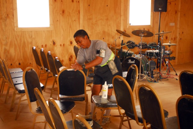 TF 12&#039;s Victory Chapel nears completion for July dedication