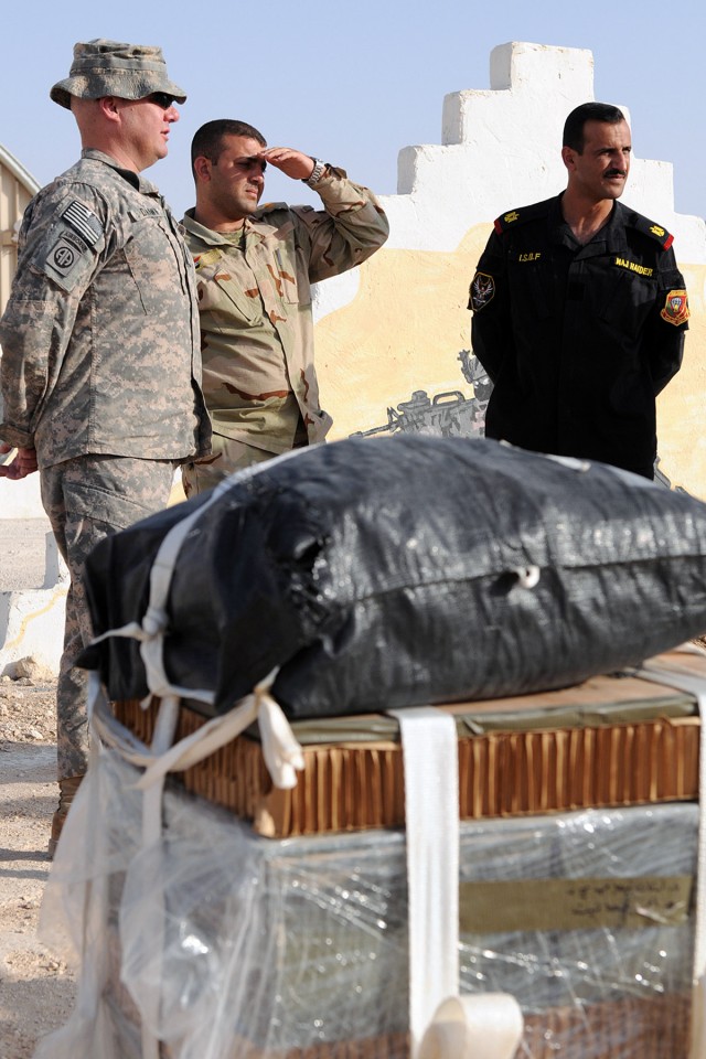 Talking to Iraqi Army