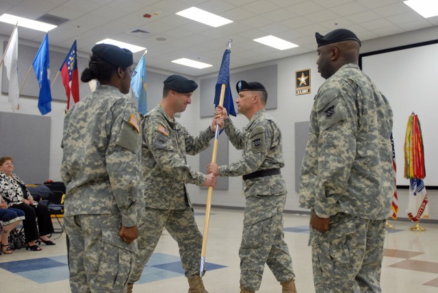 99th RSC HHC conducts change of command ceremony