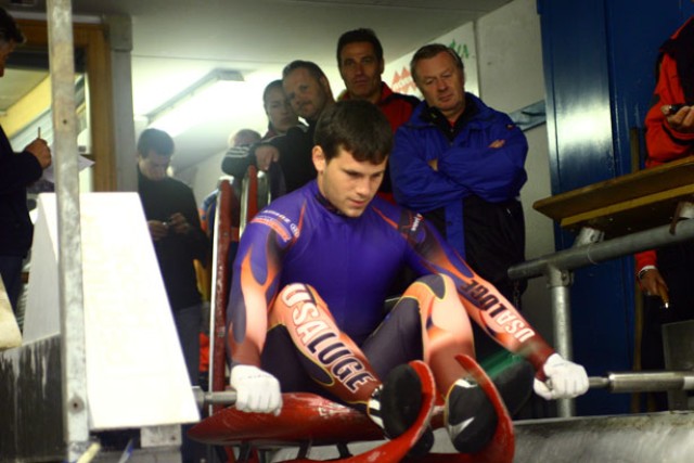 Luge athlete braves heat in BCT