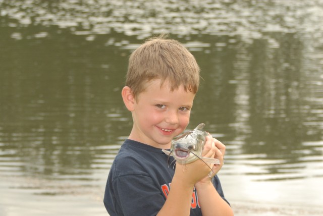 Hunter July 4 fishing