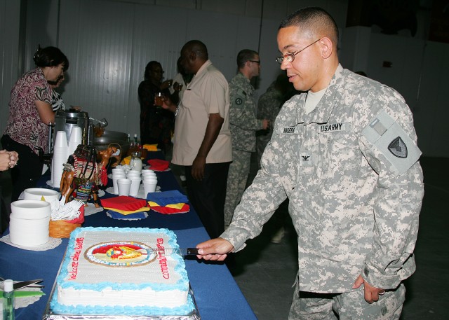 Having his cake