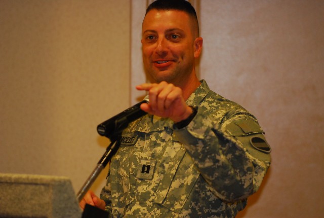 Capt. Ancelet assumes command of The Army Ground Forces Band