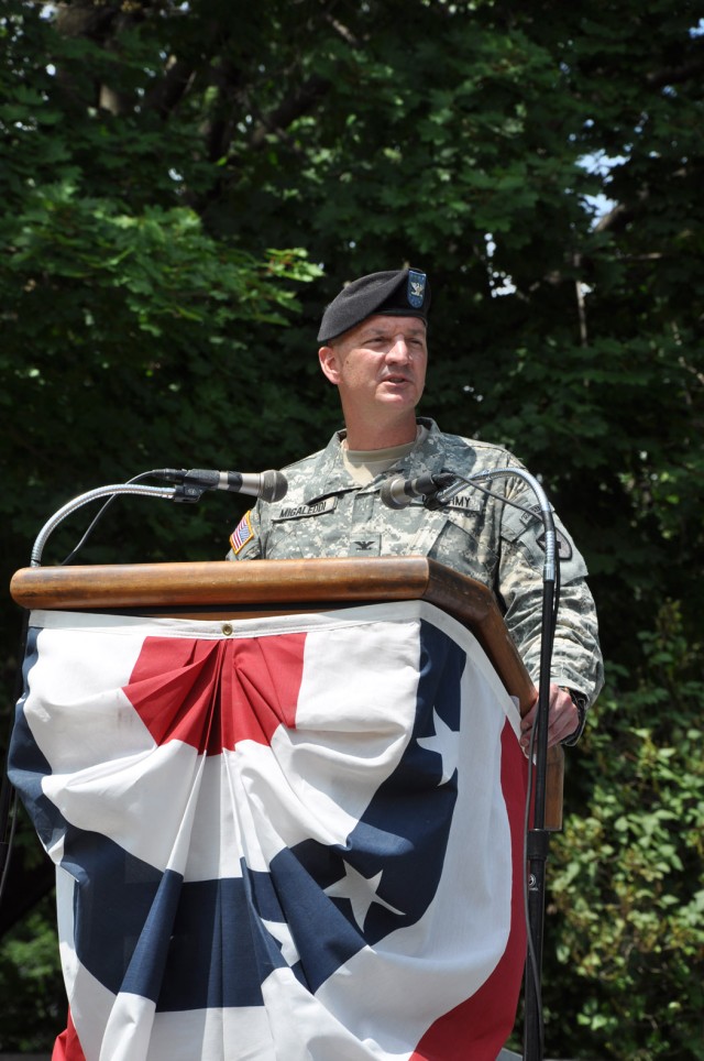Migaleddi takes command of historic post