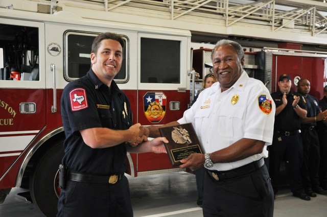 Fort Sam Houston firefighters awarded