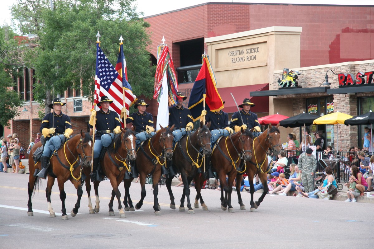 Pikes Peak or Bust Rodeo Parade Article The United States Army