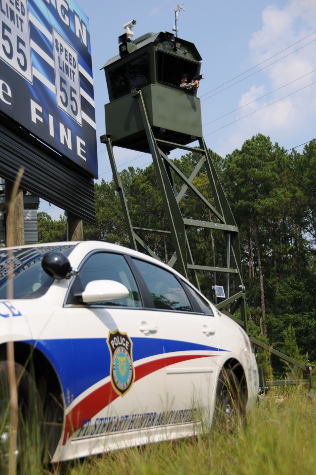 Fort Stewart MP SkyWatch gives traffic enforcement a lift