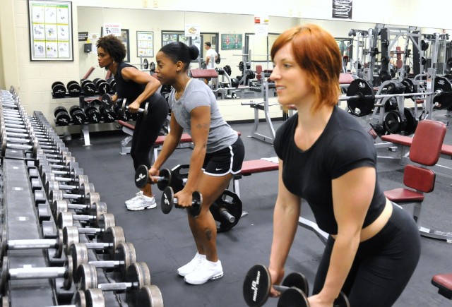 Hunter female weightlifters