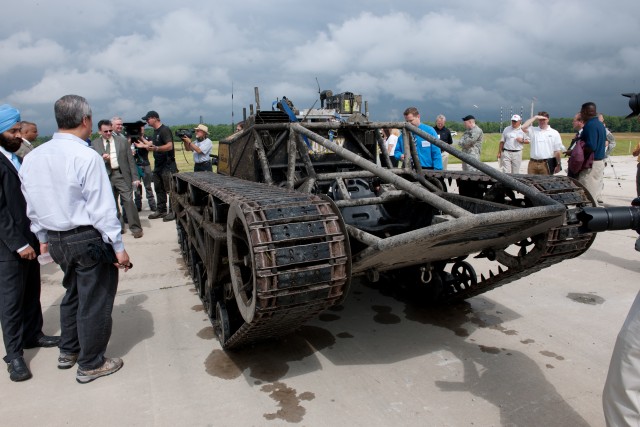 Ripsaw put through paces