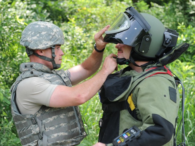 Army EOD teams hone skills during competition in Korea