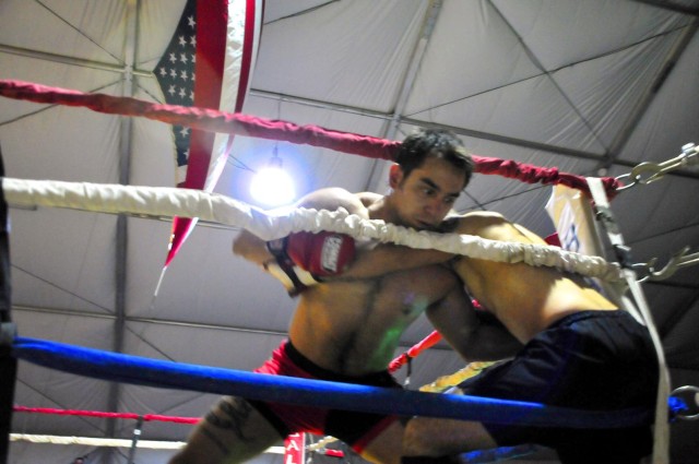 Fists fly during COB Adder Fight Night