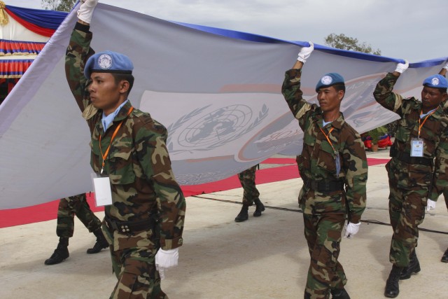 Multinational peacekeeping operation kicks off in Cambodia