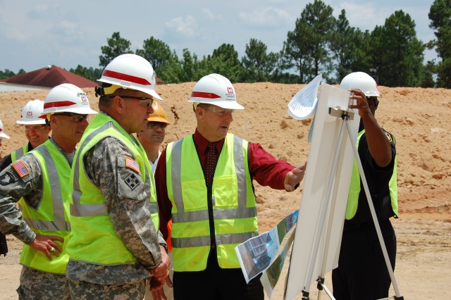 FORSCOM Command Team Visits Fort Bragg, New Headquarters Site