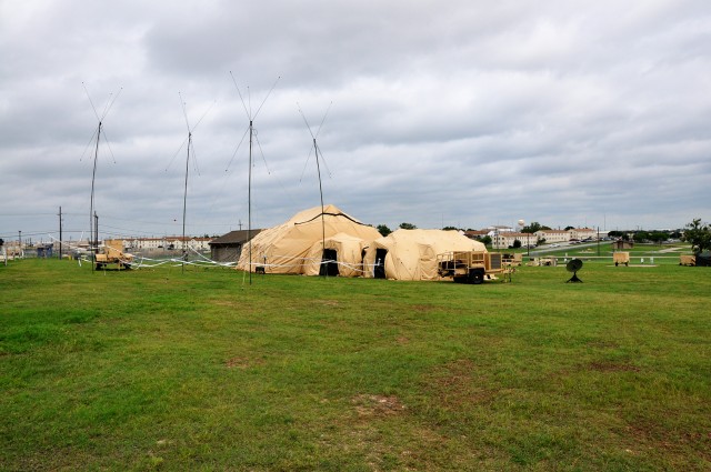 FORT HOOD, Texas-The 41st Fires Brigade participated in a Battle Command Systems of Systems Integrated Training exercise to train new soldiers and get validated on new operating systems throughout the brigade on Fort Hood, July 7. The BCSoSIT...