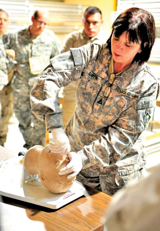Occupational health in a war zone: Wiesbaden-based nurse support U.S. Army Corps of Engineers in Afghanistan