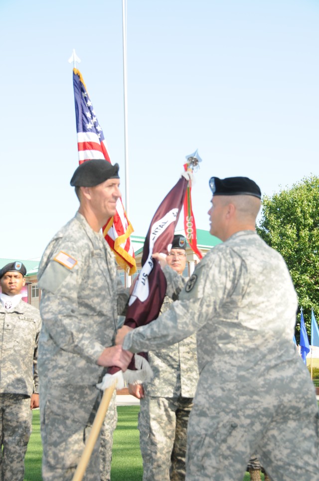 Stewart DENTAC changes of command