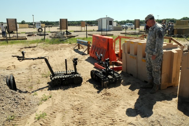 New robotics obstacle course at Fort McCoy trains Soldiers in vital safety skill