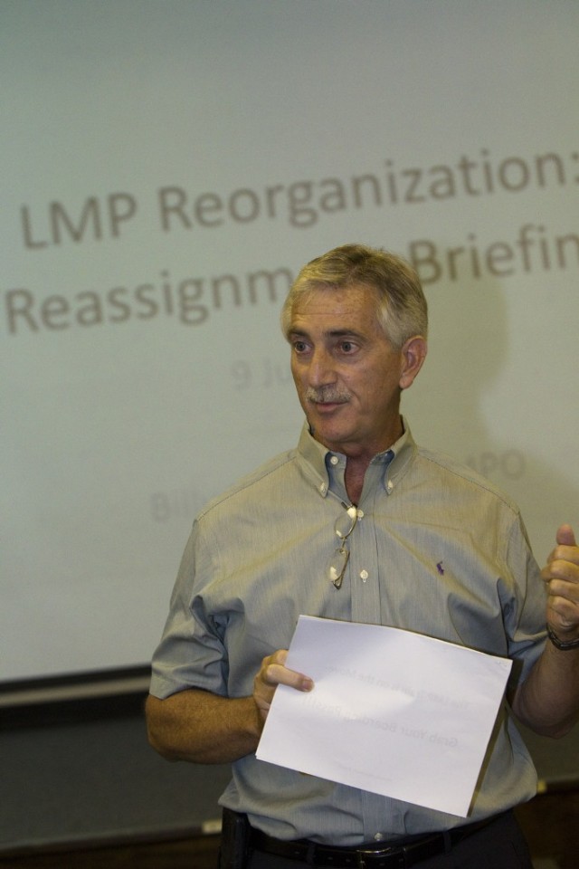 LMP prompts reorganization at Anniston