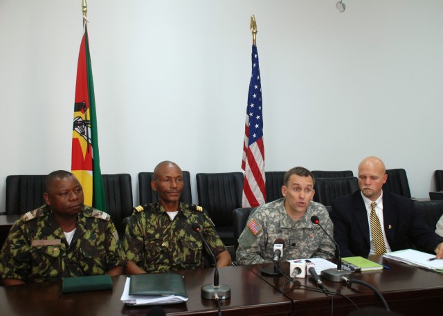 U.S. and Mozambican officials announce Shared Accord 2010