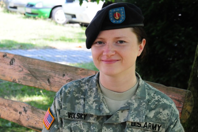 Soldier perseveres and succeeds despite difficult childhood