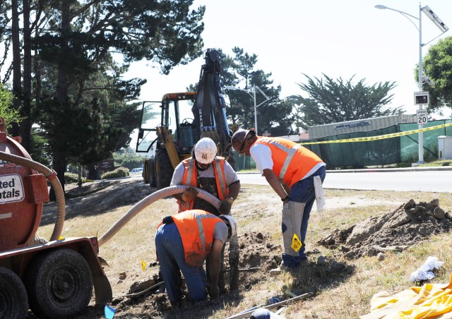 Potholing around Presidio of Monterey