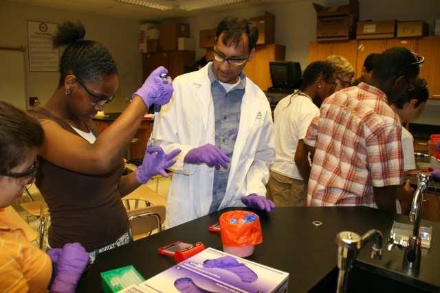 Army supports summer career camp