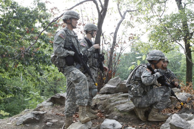 Field Training for West Point Cadets