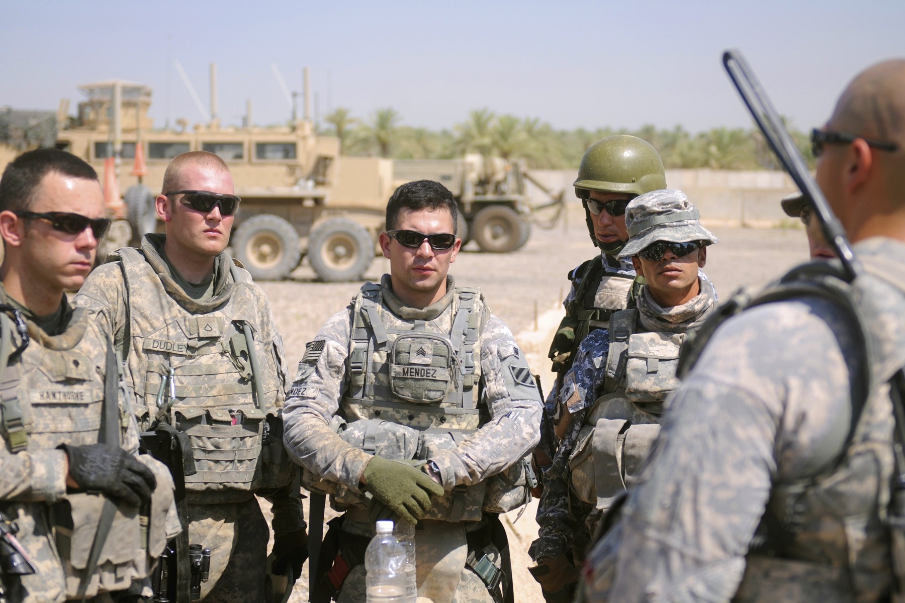 5/7 Cav, Iraqis build partnership by working and living together ...