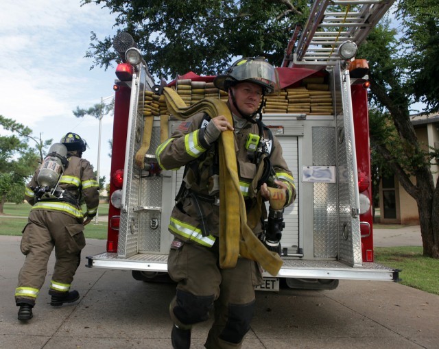 Fort Sill firefighters