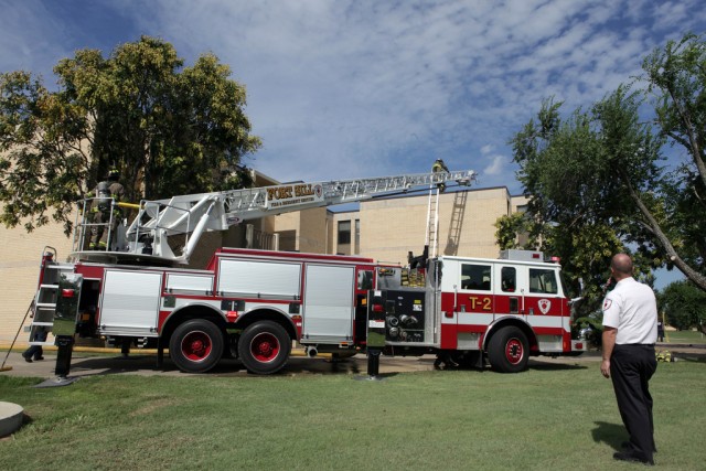 Fort Sill firefighters