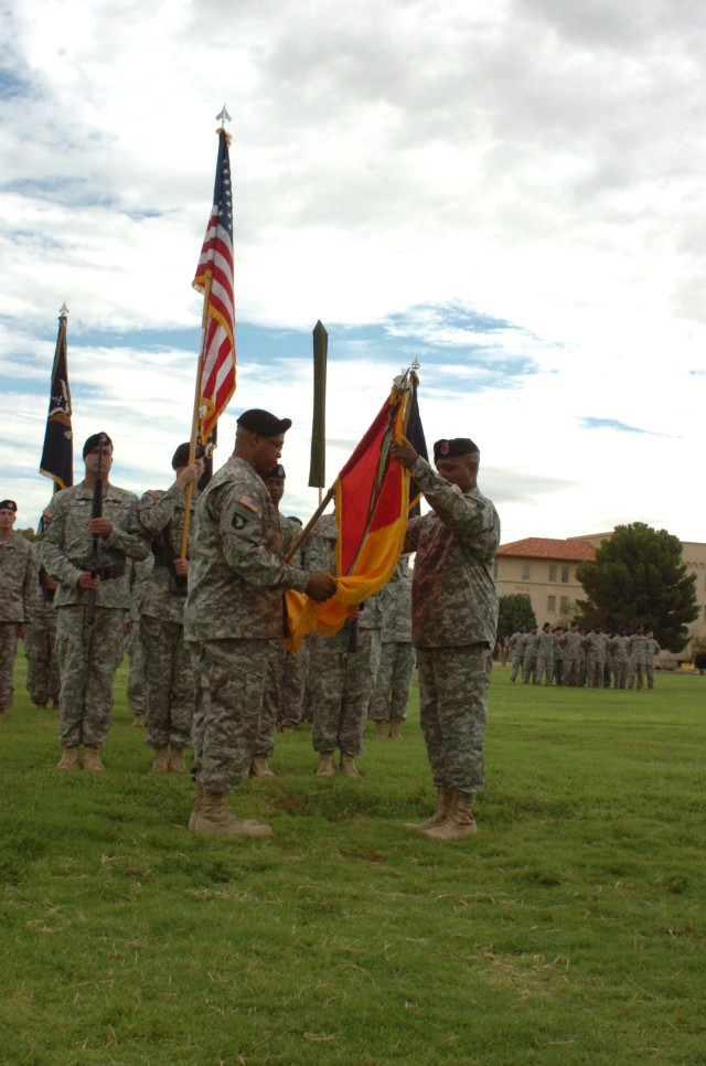 402nd relocates to Fort Bliss, changes command