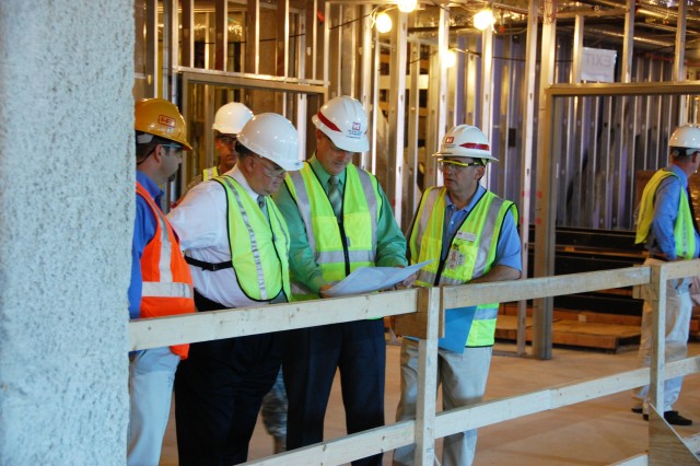 Under Secretary of the ArmyVisits FORSCOM/USARC Construction Site