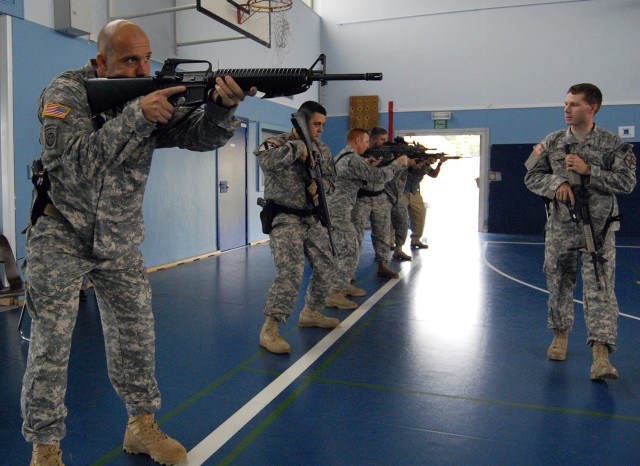 USAG Brussels MPs conduct Active Shooter Training