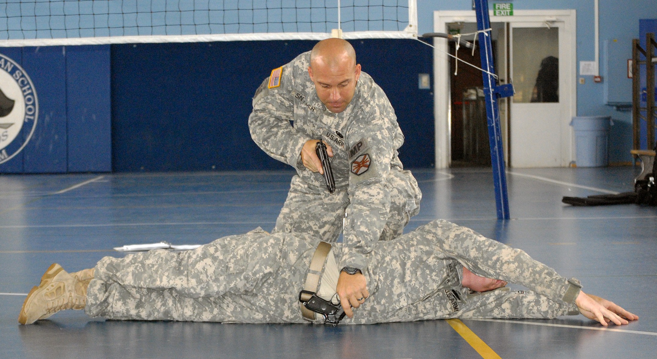 Usag Brussels Mps Conduct Active Shooter Training 